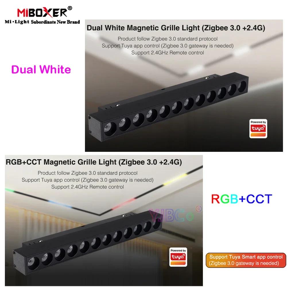 Miboxer Zigbee 3.0 ׳ƽ ׸ Ʈ, CCT  ȭƮ, RGB + CCT LED õ , 48V RF , 2.4G, 6W, 12W, 10W, 20W